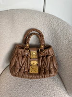 2000s Miu Miu Matelasse 2way Shoulder Bag