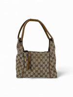 Vintage 90s Gucci Monogram Shoulder Bag