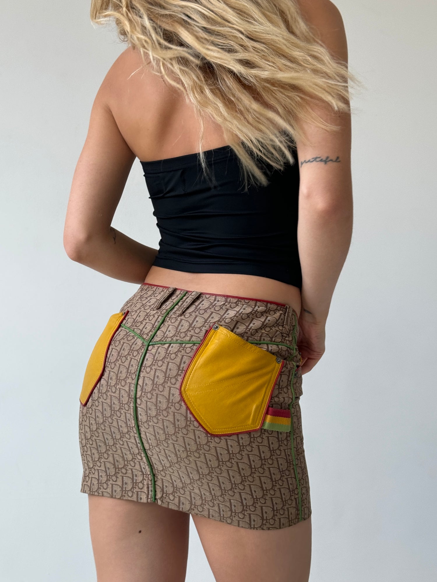 Vintage Archive Christian Dior ‘Rasta Print’ Skirt (RARE)