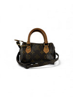 Vintage 1980s Louis Vuitton Nano Speedy Handbag (with extension strap)