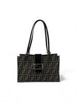 Vintage 90s Fendi Zucca Shoulder Bag