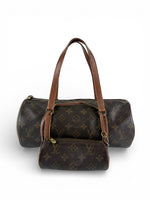 Vintage 1992 Louis Vuitton Papillon 30 + Mini Papillon Handbag Set