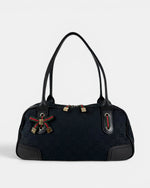 2000s Gucci GG Monogram Princy Handbag