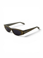 2000s Gucci Green Framed Sunglasses