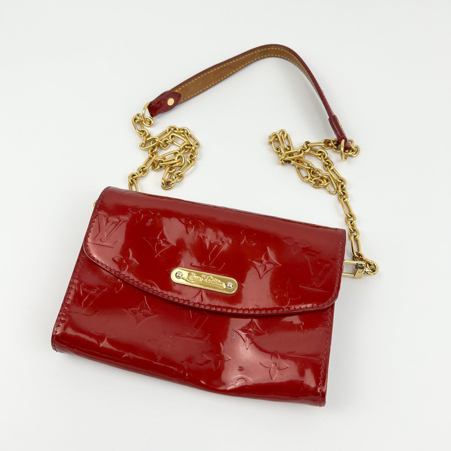 Vintage Louis Vuitton Pomme Bel Air Vernis Crossbody Bag