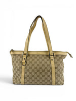 Vintage 90s Gucci GG Monogram Abbey Handbag