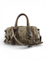 2010s Prada Tessuto Gaufre 2Way Handbag