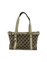 Vintage 90s Gucci Monogram Mini Abbey Handbag