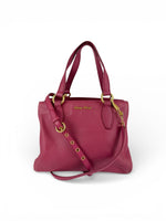 2010s Miu Miu Grained Leather Pink 2Way Tote Bag