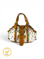 Vintage 2004 Louis Vuitton Takashi Murakami Theda PM Handbag