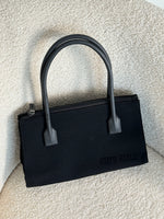 Archive 1998 Miu Miu Embossed Cloth Handbag