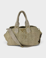 2000s Prada Raffia Woven 2Way Handbag