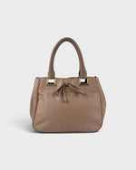 2010s Prada Vitello Leather Bow Handbag