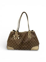 Vintage 90s Gucci Monogram Princy Tote Bag