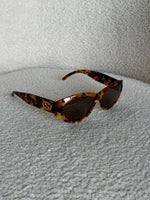 2000s Gucci Tortoise Cateye Sunglasses