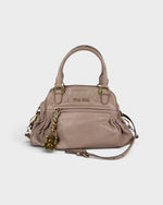 2010s Miu Miu Vitello Shine 2Way Charm Handbag