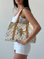 Louis Vuitton Takashi Murakami Aurelia MM Tote Bag (2006)