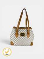 2007 Louis Vuitton Damier Azur Hampstead MM Handbag