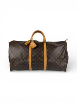 Vintage 1993 Louis Vuitton Keepall 60 Duffle Bag