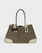 2000s Gucci GG Monogram Princy Tote Handbag