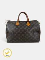 90s Louis Vuitton Speedy 35 Handbag