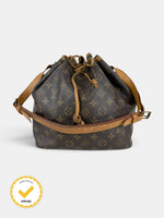 1982 Louis Vuitton Petit Noé Bucket Handbag