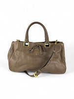 Vintage Prada Glace Calf Leather 2way Bag 2000s