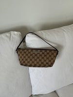 Vintage 90s Gucci Monogram Pochette Bag