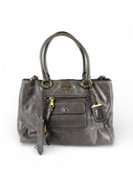 2010s Prada Vitello Shine 2Way Cargo Handbag