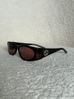 Vintage Gucci Diamanté Cat Eye Sunglasses