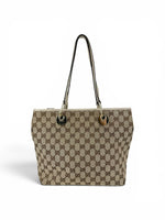 2000s Gucci GG Monogram Tote Bag