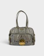 2010s Miu Miu Vitello Shine Cargo Handbag