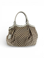 Vintage 90s Gucci Monogram XL Sukie Handbag