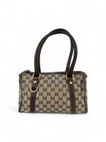 Vintage Gucci Monogram Boston Handbag 2000s