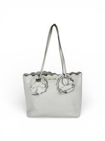 2018 Miu Miu Flower Leather Tote Bag