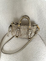 Miu Miu Vitello Lux 2Way Mini Handbag 2000s