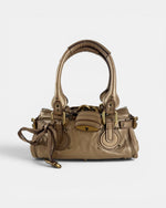 2007 Chloé Paddington Gold Leather GHW Mini Handbag