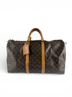 Vintage 1994 Louis Vuitton Keepall 50 Duffle Handbag