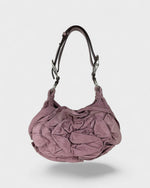 2003 Yves Saint Laurent YSL Rive Gauche Suede Nadja Handbag