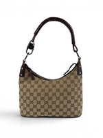 Vintage 90s Gucci GG Monogram Shoulder Bag