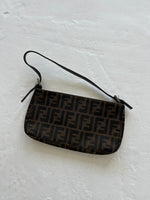 Vintage Fendi Zucca Mini Shoulder Bag