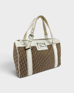 2006 Christian Dior Monogram Street Chic Boston Handbag