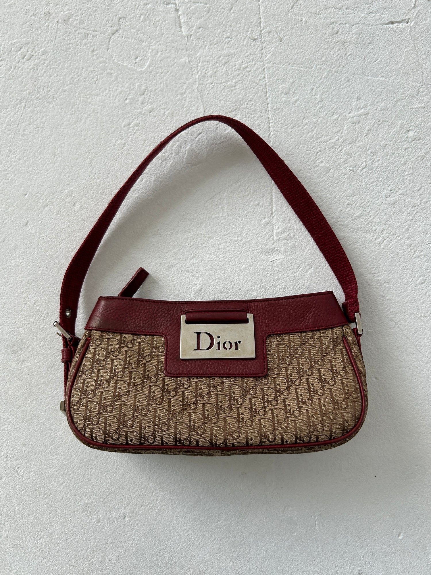 Vintage Christian Dior Monogram Street Chic Columbus Shoulder Bag (2005)