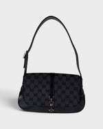 2000s Gucci GG Canvas Jackie Shoulder Bag