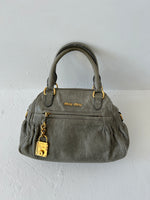 Vintage Miu Miu Vitello Leather 2Way Handbag