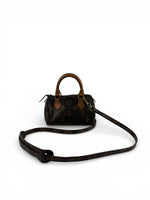 Vintage 1993 Louis Vuitton Nano Speedy Handbag (with extension strap)