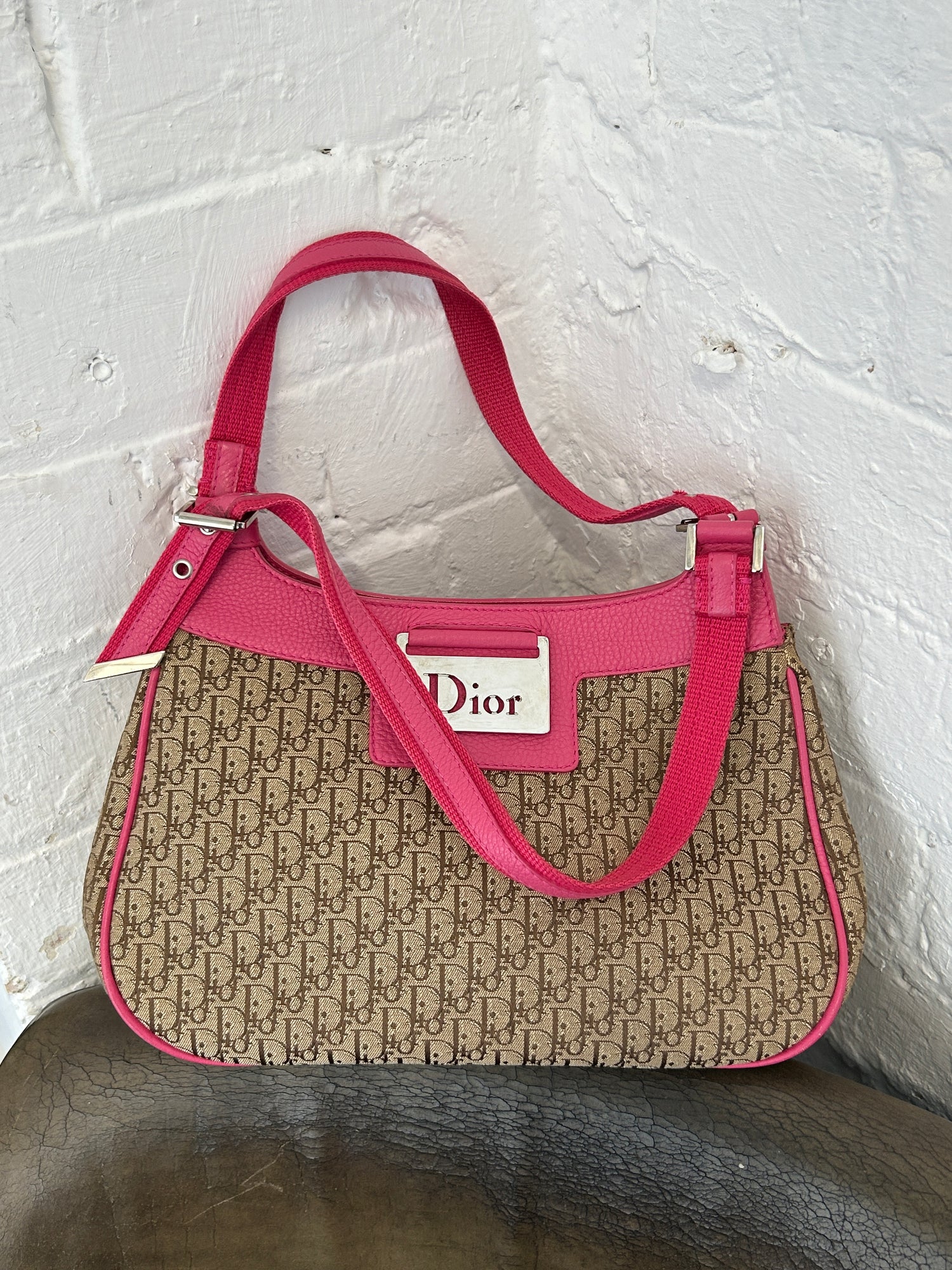 Vintage Christian Dior Diorissimo Street Chic Shoulder Bag (2005)