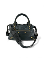 S/S 2013 Balenciaga The Town Dark Grey Leather 2Way Handbag