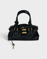 2007 Chloe Paddington Black Leather Handbag