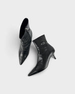 Vintage Chanel CC Stiletto Ankle Boots (EU35.5)